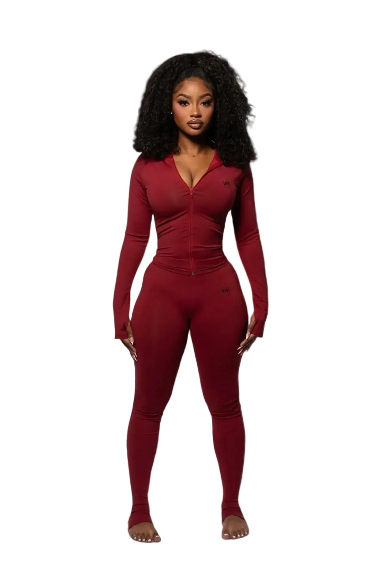 Burgundy Legging set