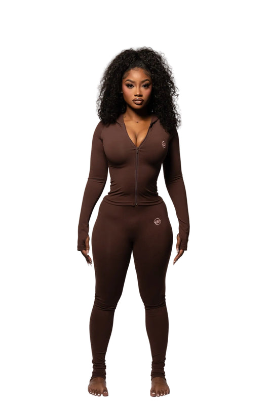 Chocolate legging set